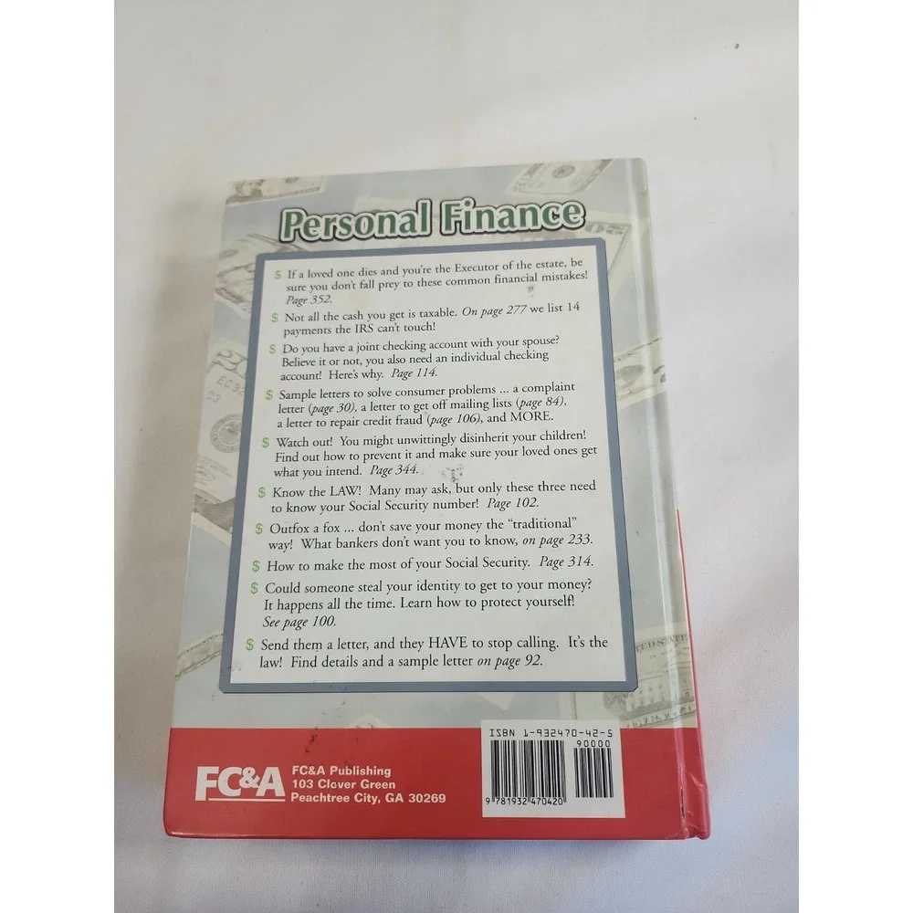 Personal Finance for Seniors by Frank W. Cawood and Associates Staff (Hardcover)